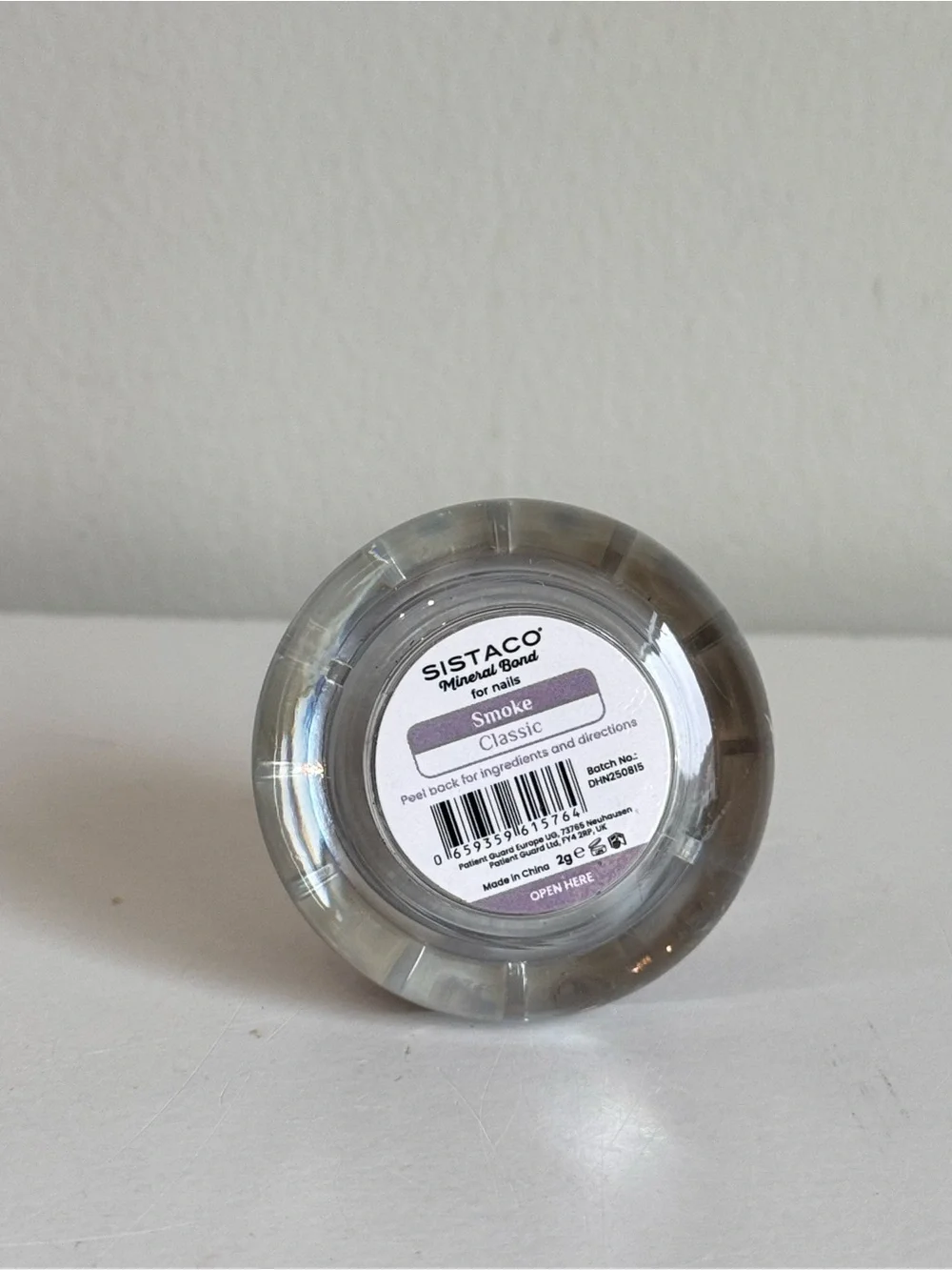 Sistaco Mineral Bond Classic Smoke Nail Powder New Sealed